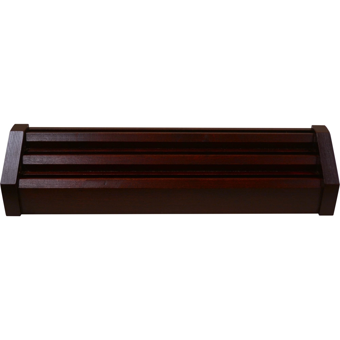 DomEx Hardwoods 3 Tier Cherry Coin Rack - Image 3 of 3