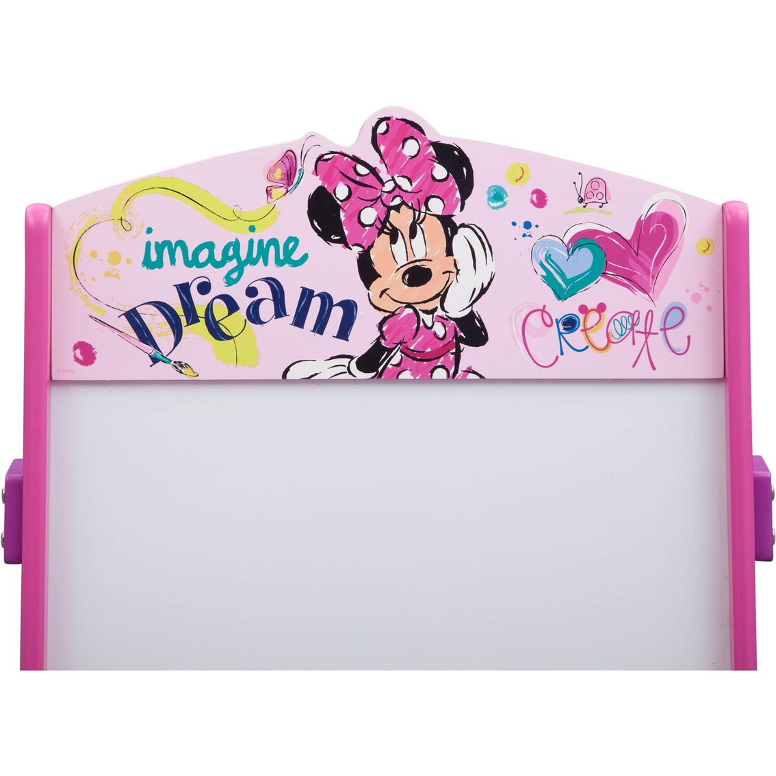 Disney Minnie Mouse Wooden Activity Whiteboard Easel with Storage - Image 4 of 4