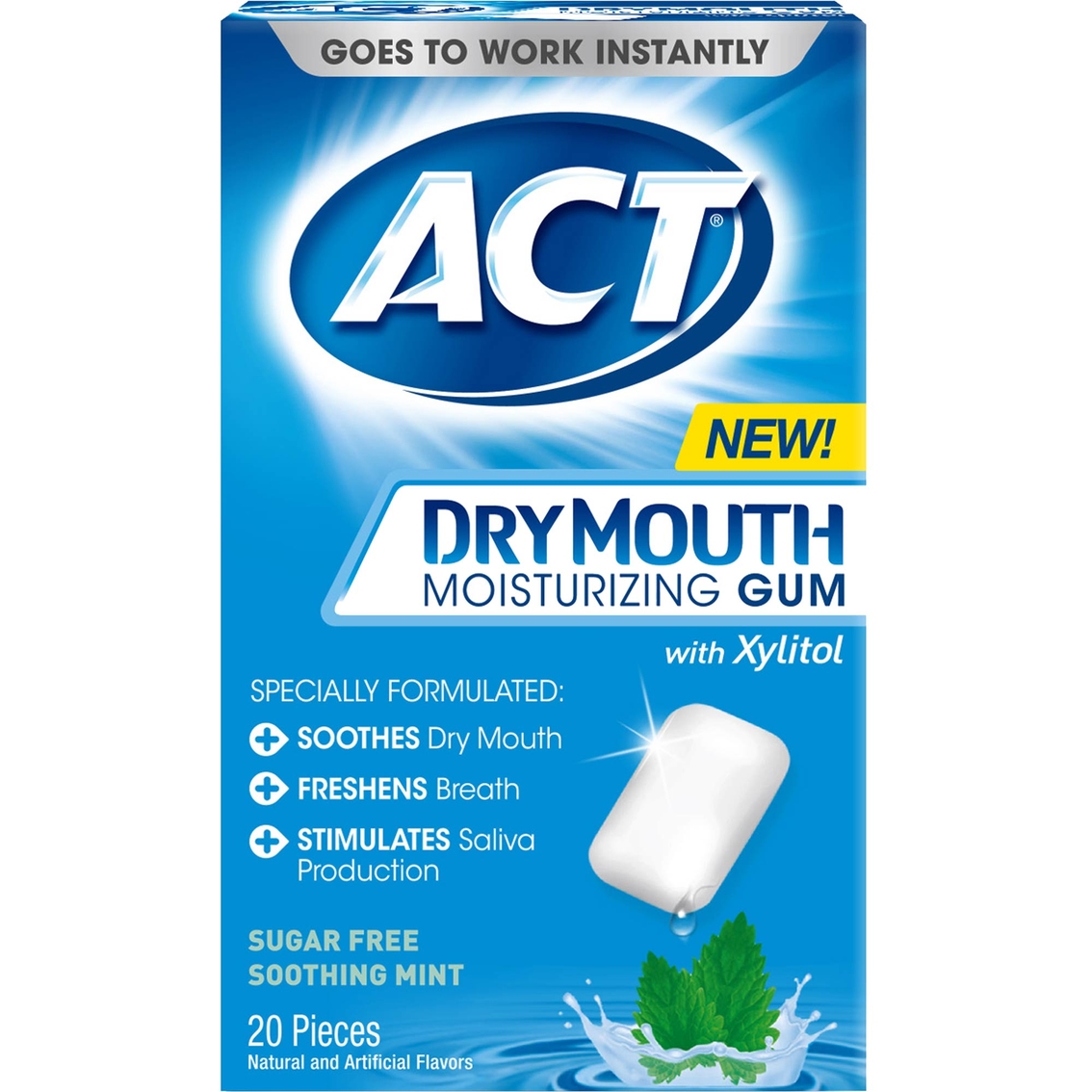 Act Dry Mouth Gum 20 ct.