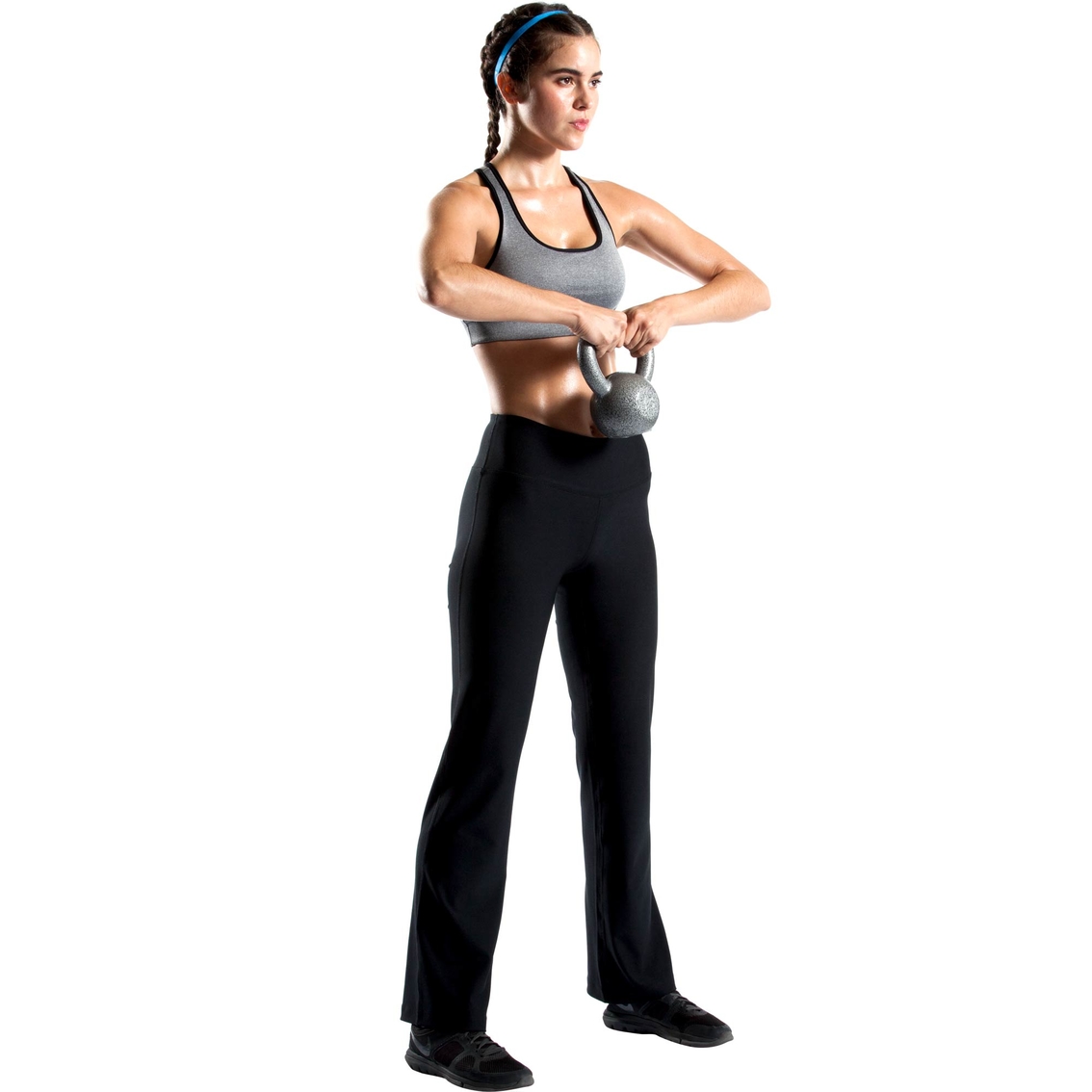 PBX Pro Performance Jersey Wide Waist Boot Cut Pants - Image 4 of 4