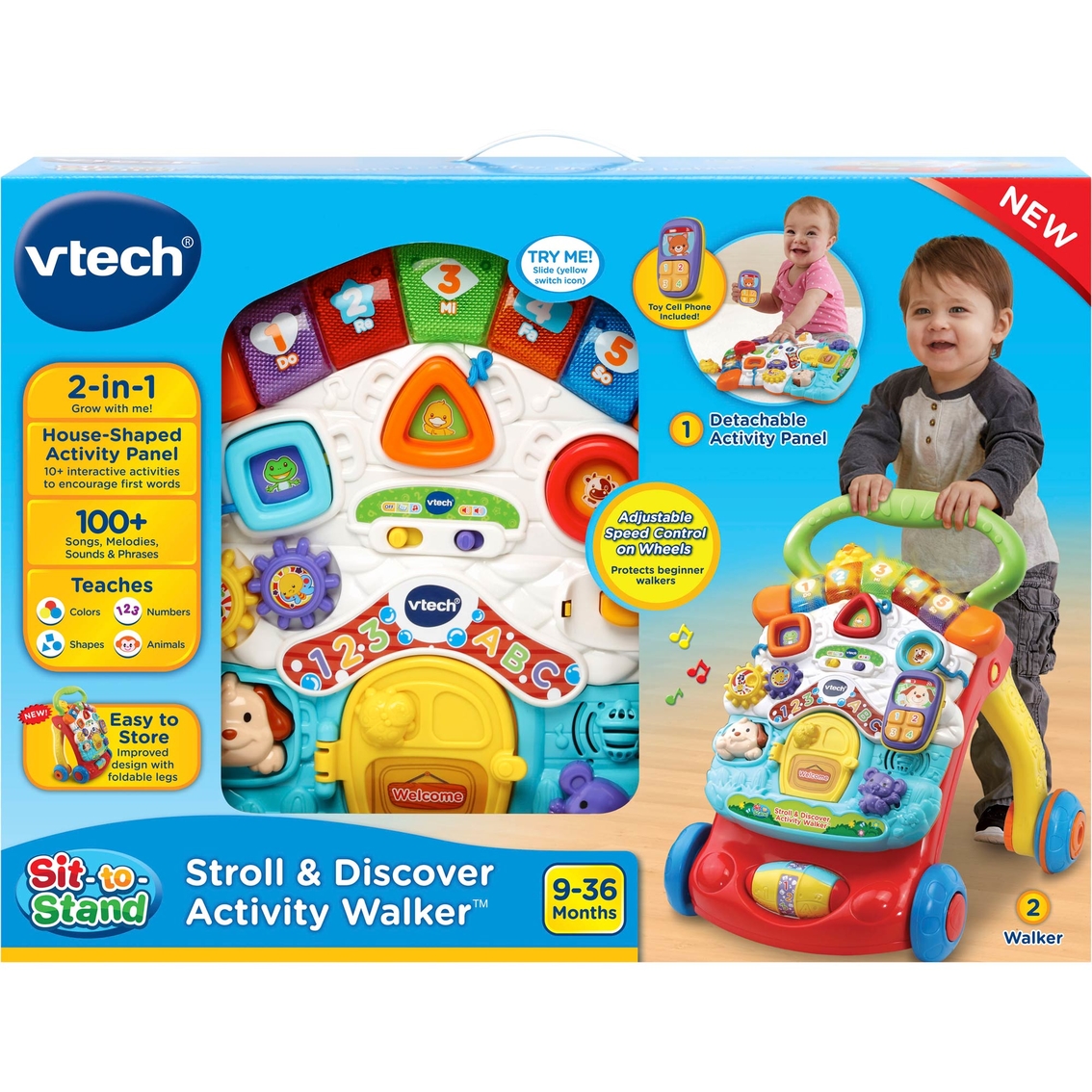 VTech Stroll & Discover Activity Walker Deluxe - Image 4 of 4