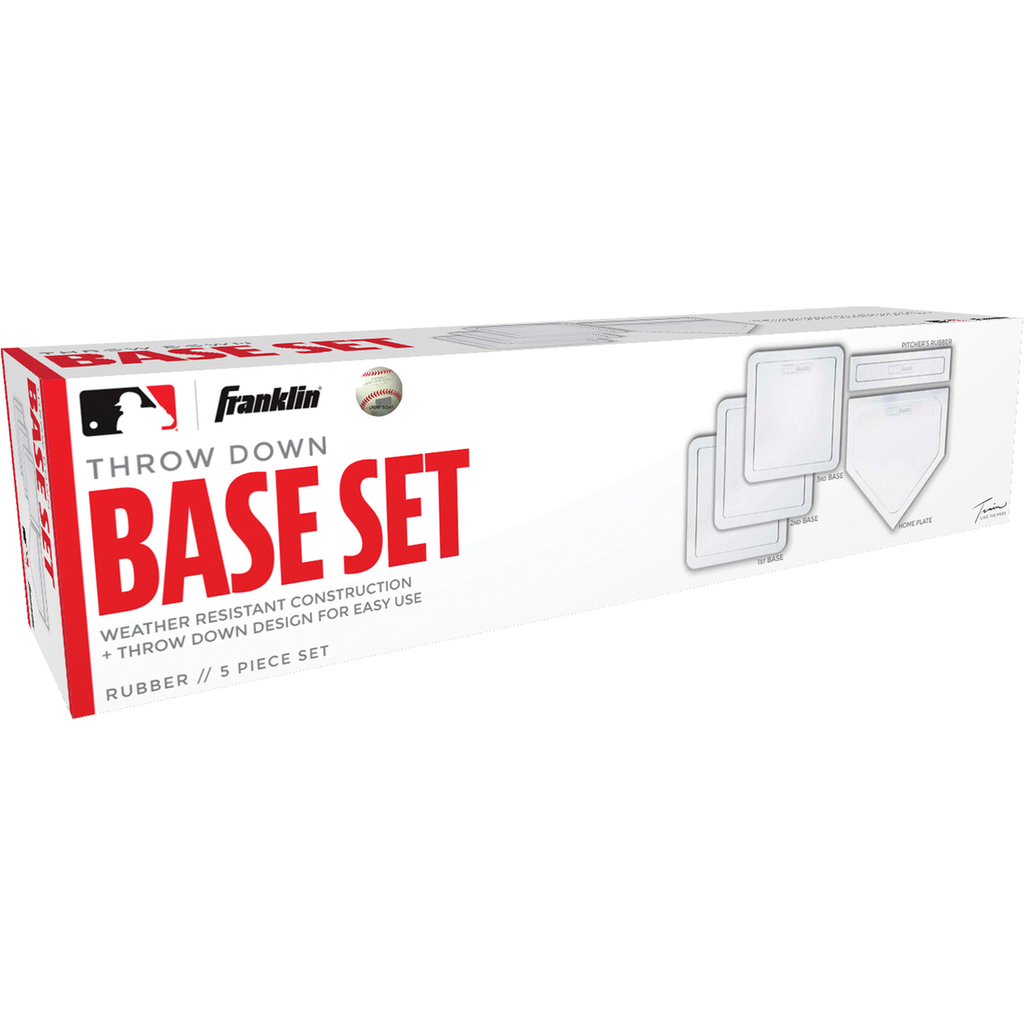 Franklin MLB Deluxe Rubber Base Set 4 pc. - Image 1 of 2