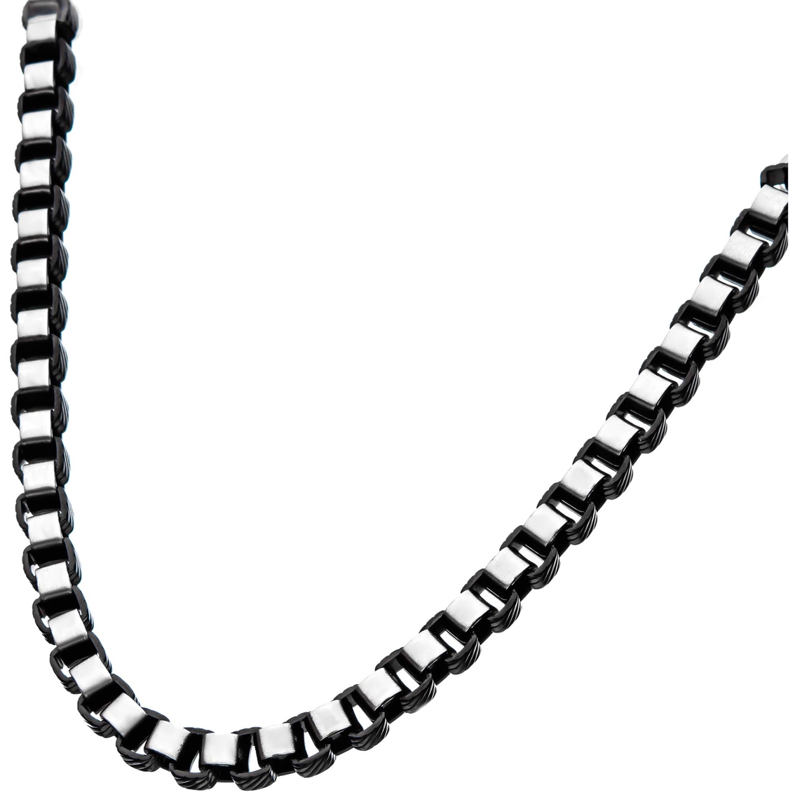 Inox Black Textured Box Chain 24 in. - Image 2 of 3