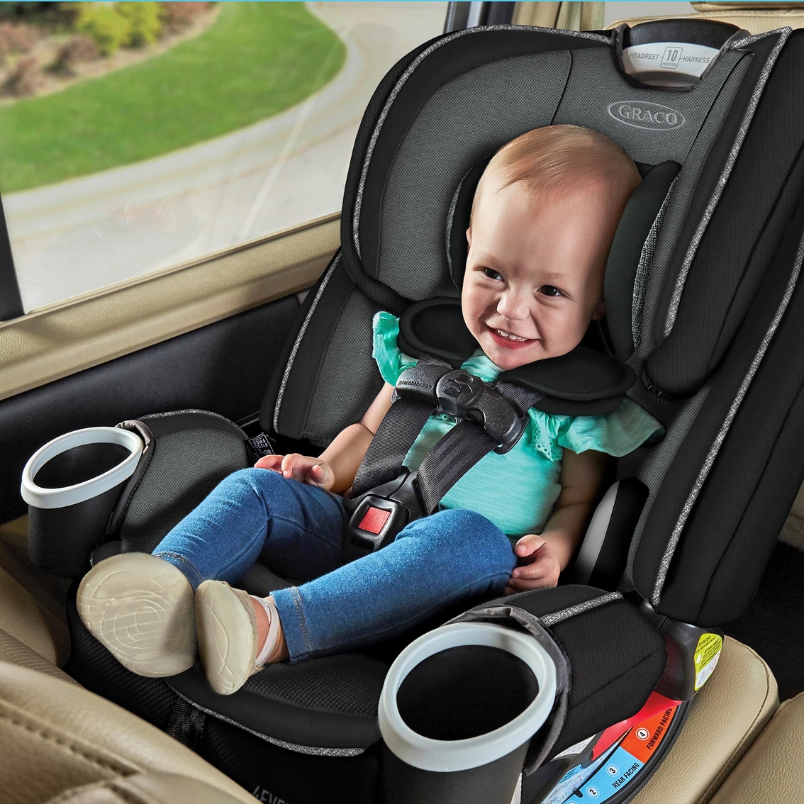 Graco 4Ever DLX 4-in-1 Car Seat - Image 3 of 3