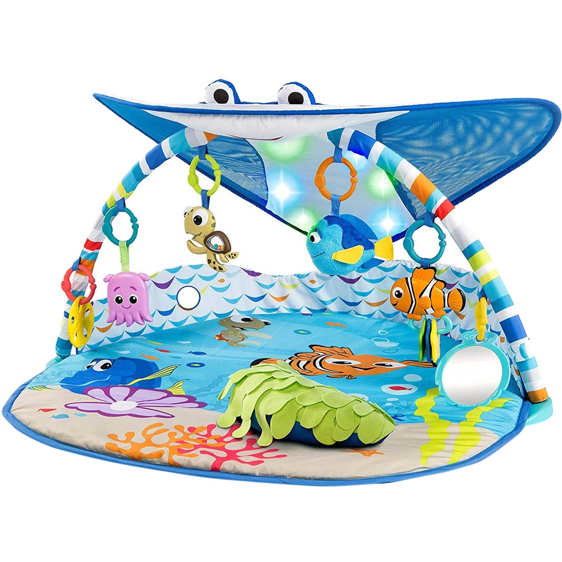 Disney Baby Finding Nemo Mr. Ray's Ocean Lights Gym - Image 2 of 10