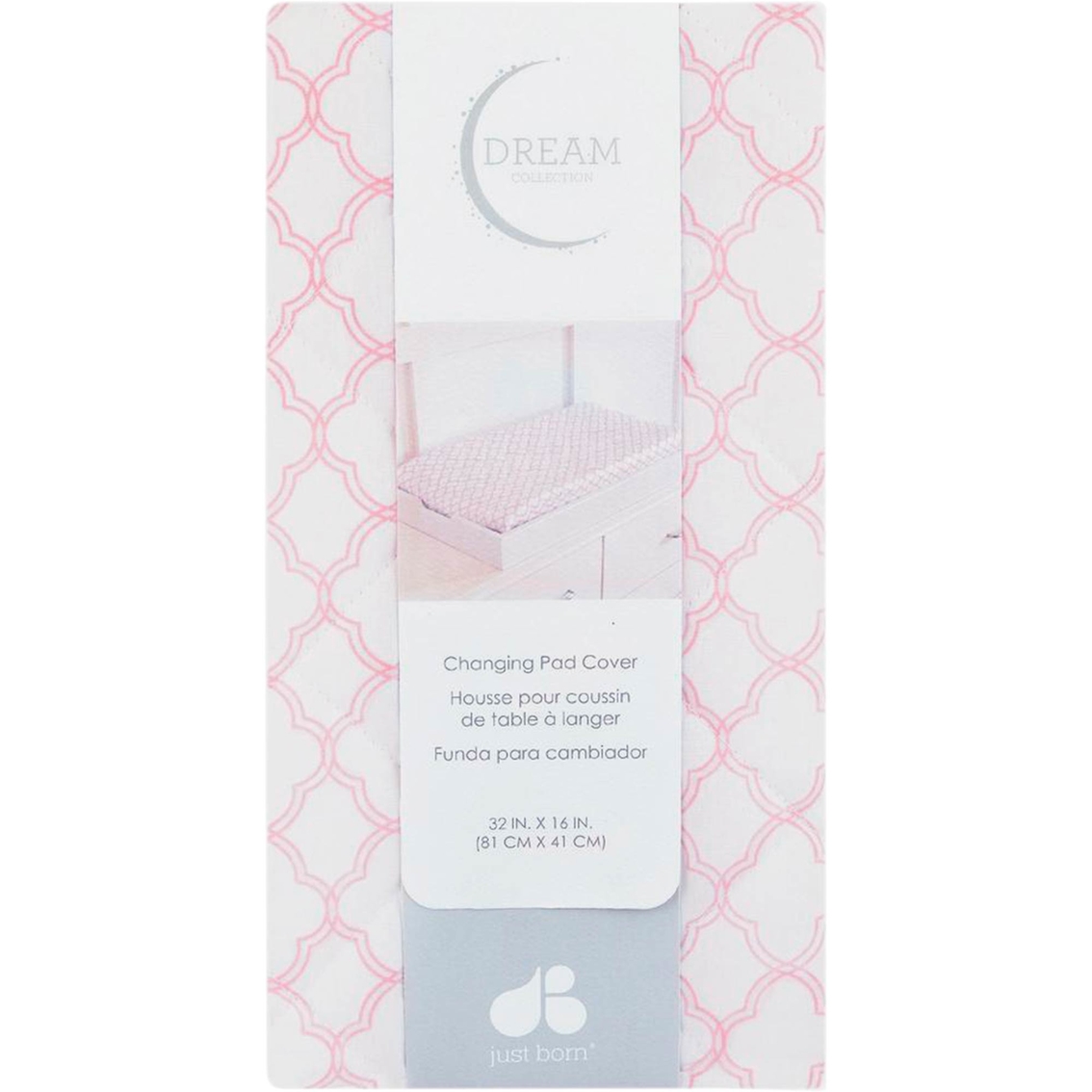 Gerber Infant Dream Crib Bedding Collection Changing Pad Cover - Image 2 of 2