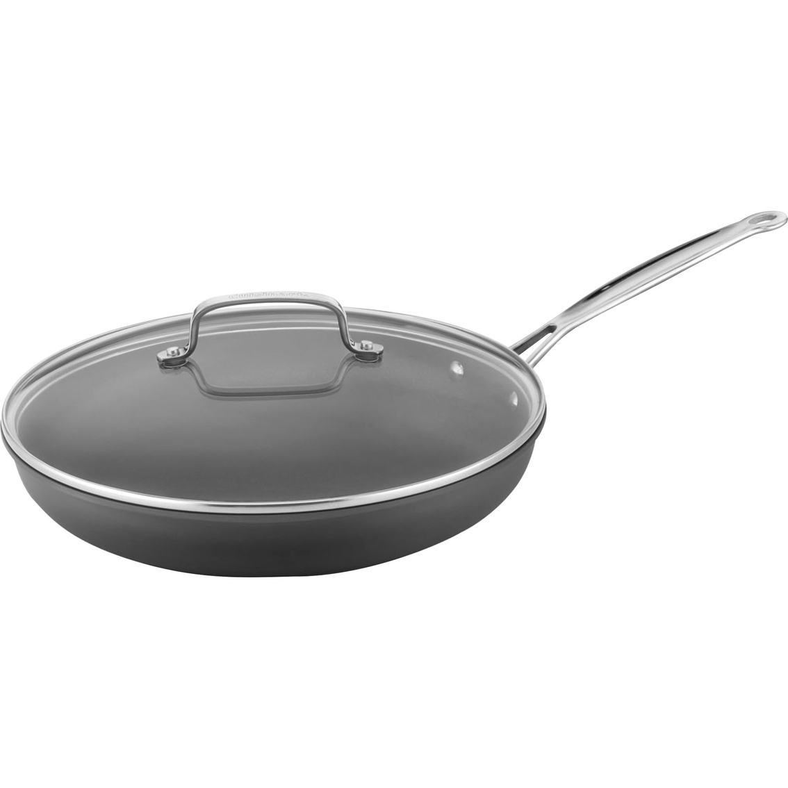 Cuisinart Chef's Classic Nonstick Hard Anodized 12 in. Skillet with Cover