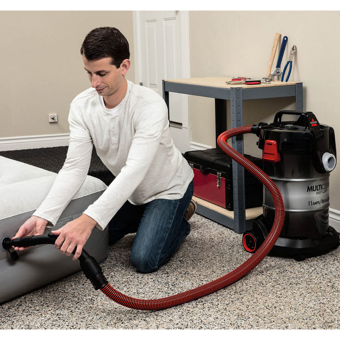 Bissell MultiClean Wet + Dry Canister Vacuum Cleaner - Image 8 of 10