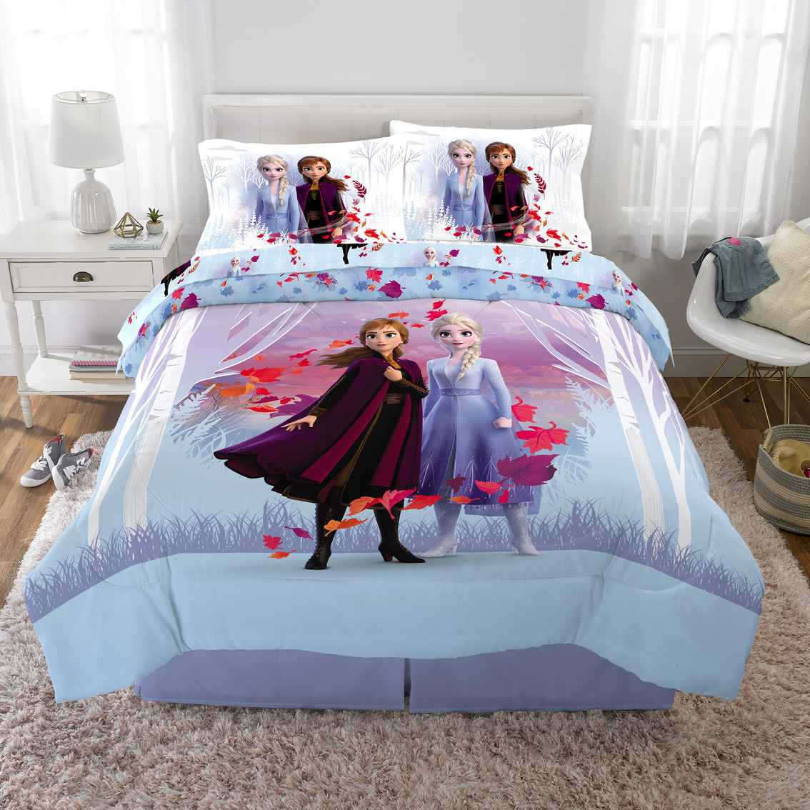 Disney Frozen Foliage T/F Comforter - Image 3 of 4