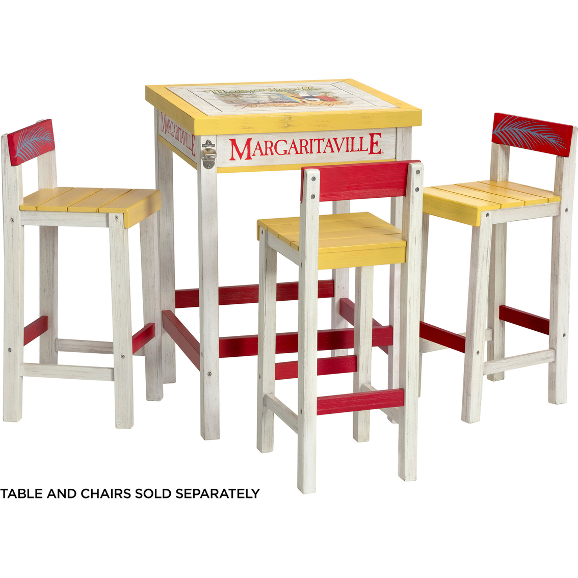 ShelterLogic Margaritaville Bistro Table with Beverage Tub - Image 6 of 7