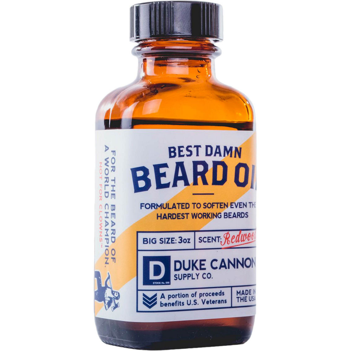 Duke Cannon Best Damn Beard Oil 3 oz. - Image 2 of 2