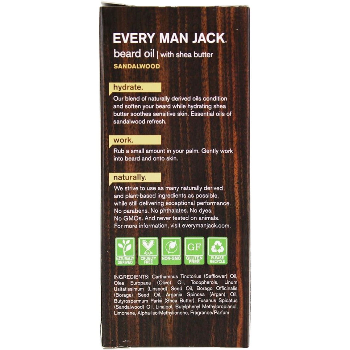 Every Man Jack Sandalwood Beard Oil - Image 3 of 3