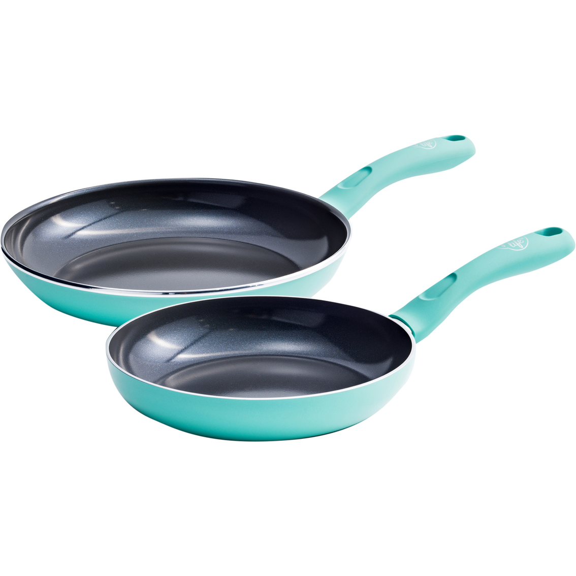 GreenLife 7 in. and 10 in. Diamond Ceramic Nonstick Frypan Set - Image 1 of 7