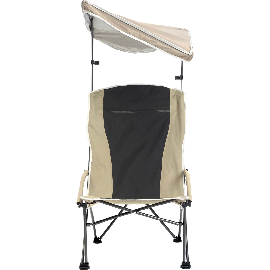 Pro Comfort High Back Shade Folding Chair - Tan/Black - Image 2 of 9