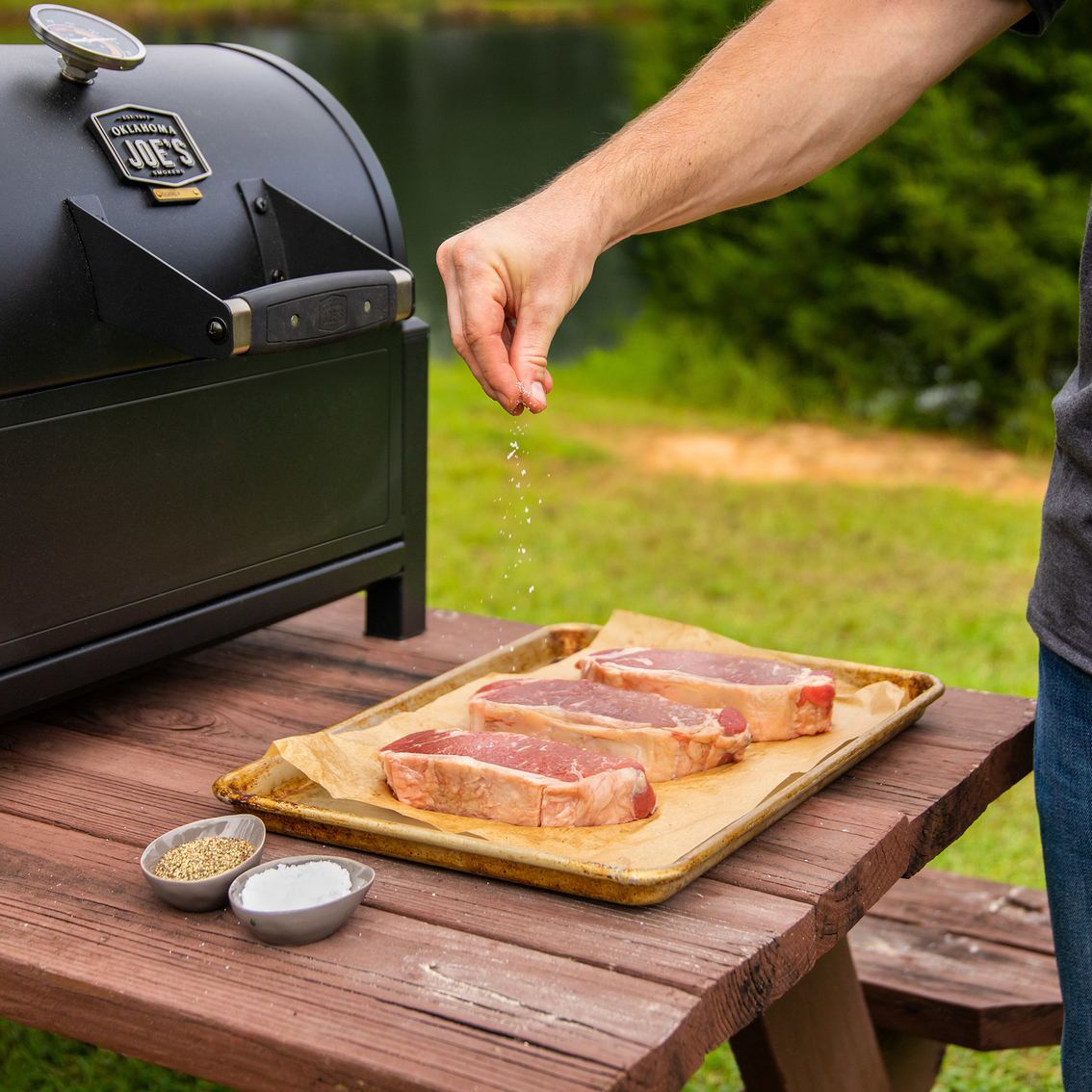 Oklahoma Joe's Rambler Tabletop Charcoal Grill - Image 8 of 8