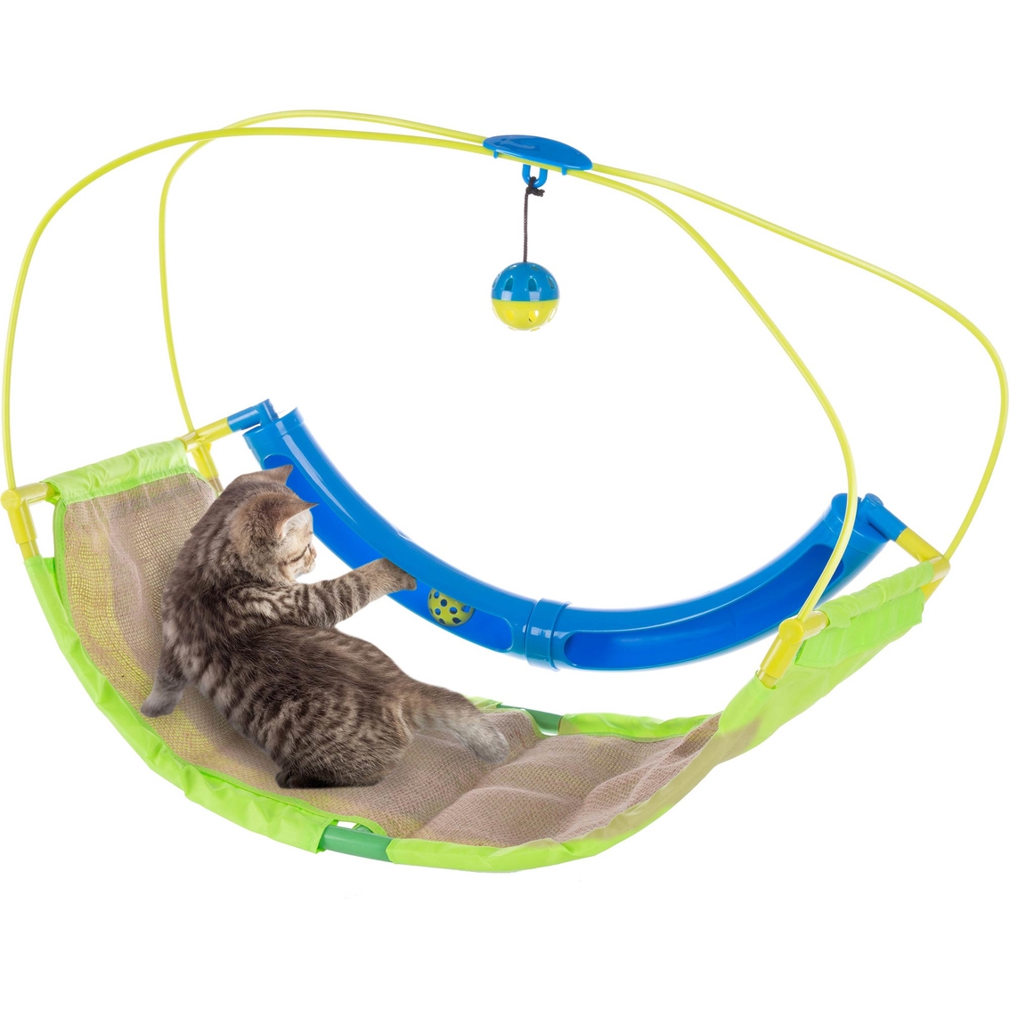 Petmaker Interactive Cat Toy Rocking Activity Mat and Swing Play Station - Image 5 of 6