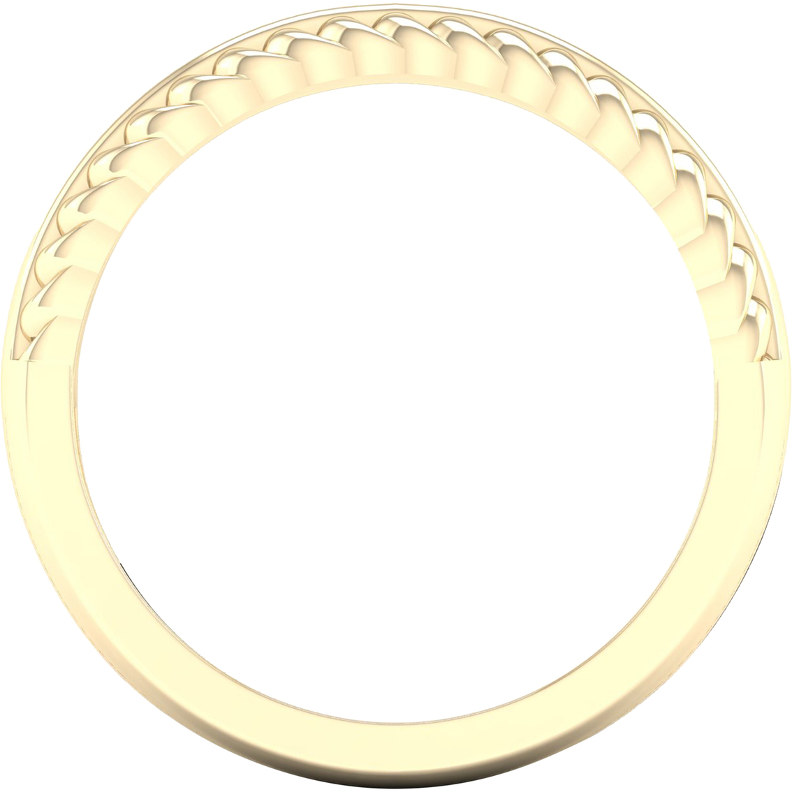 10K Gold 1/8 CTW Diamond Anniversary Band - Image 4 of 4