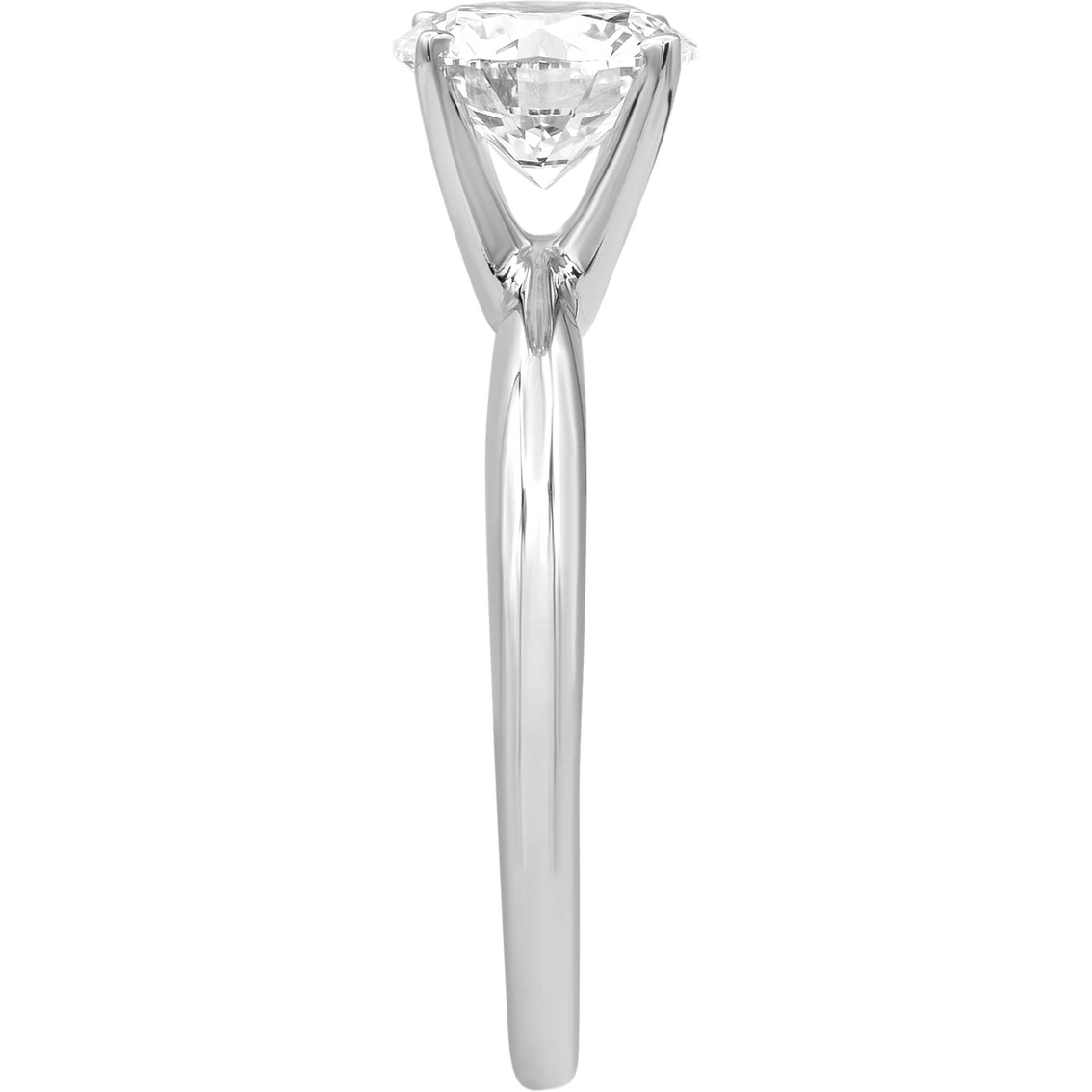14K White Gold 1 CTW Diamond Solitaire Ring - Image 2 of 5