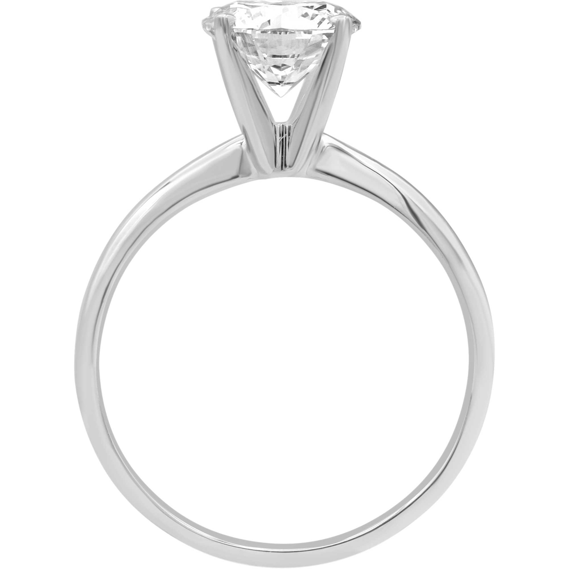 14K White Gold 1 CTW Diamond Solitaire Ring - Image 3 of 5