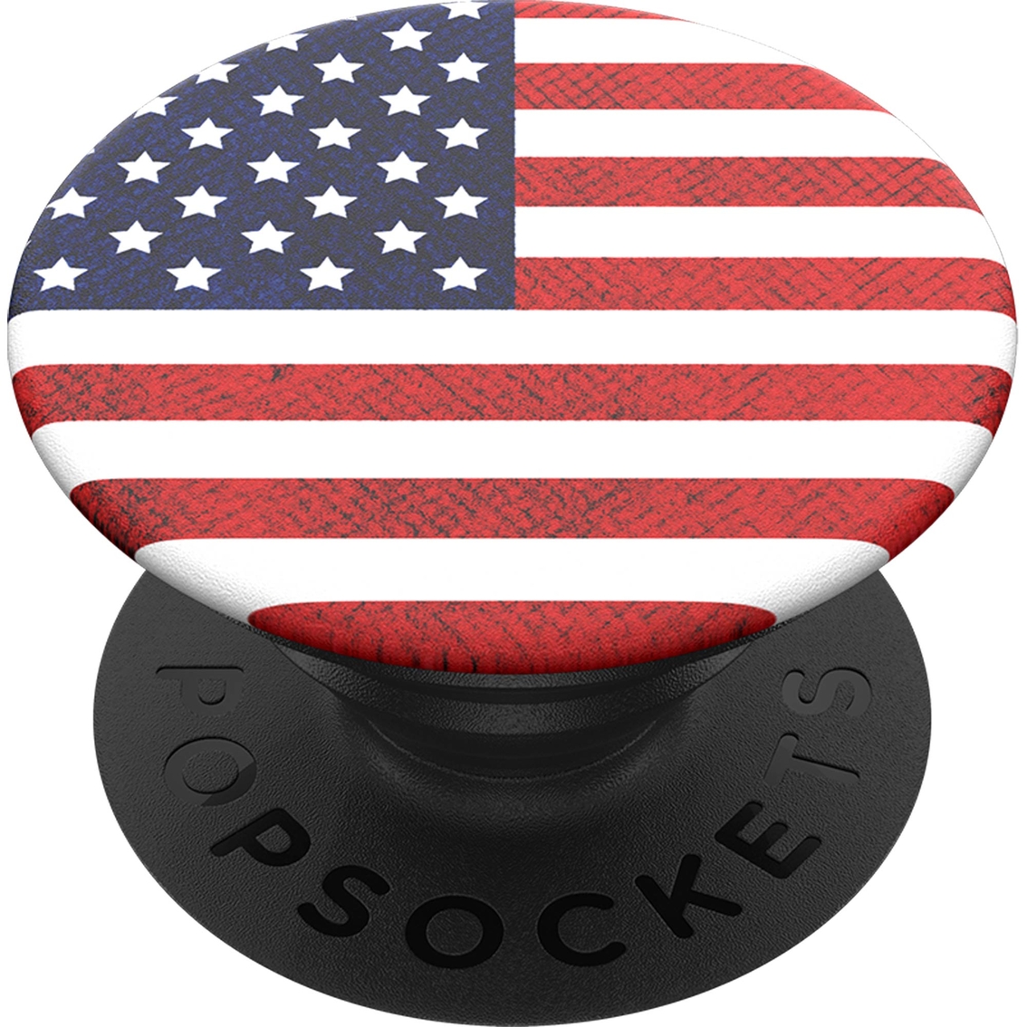 PopSocket PopGrips Swappable Icon Device Stand and Grip, Vintage American Flag