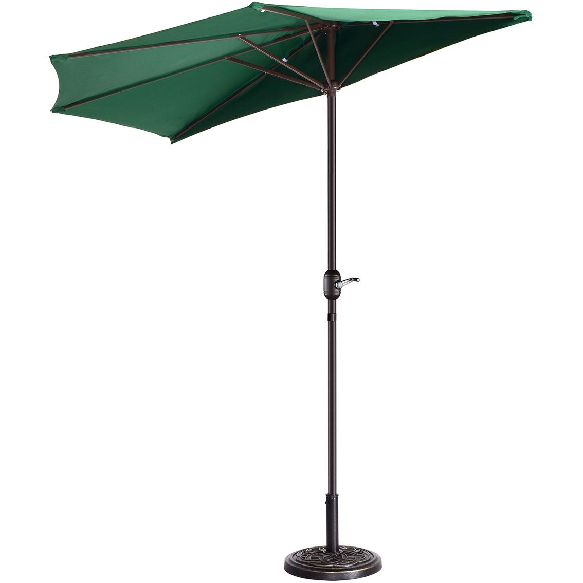 Pure Garden 9 ft. Fade Resistant Half Patio Umbrella - Image 1 of 7