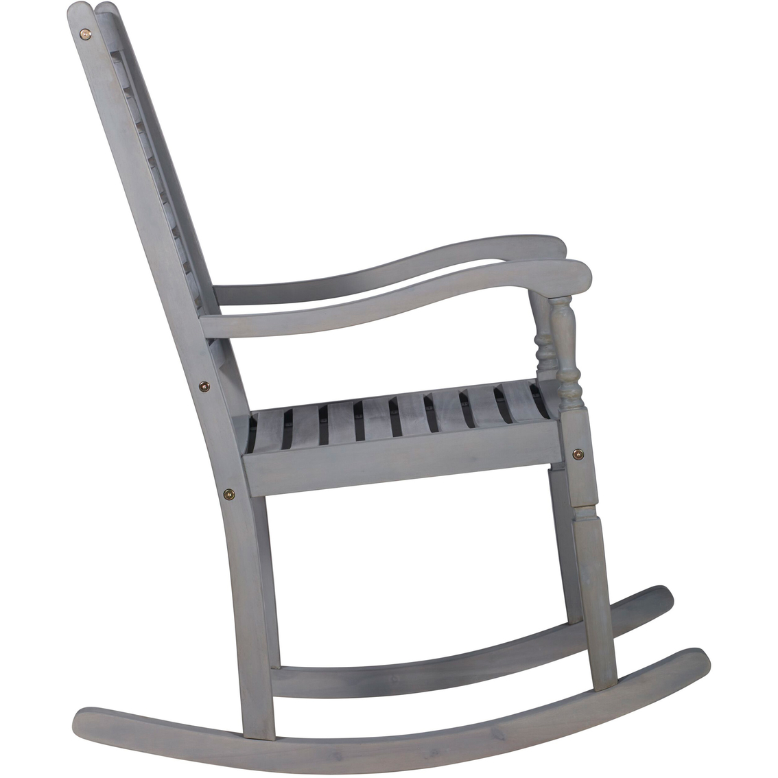 Walker Edison Patio Wood Rocking Chair - Image 2 of 5