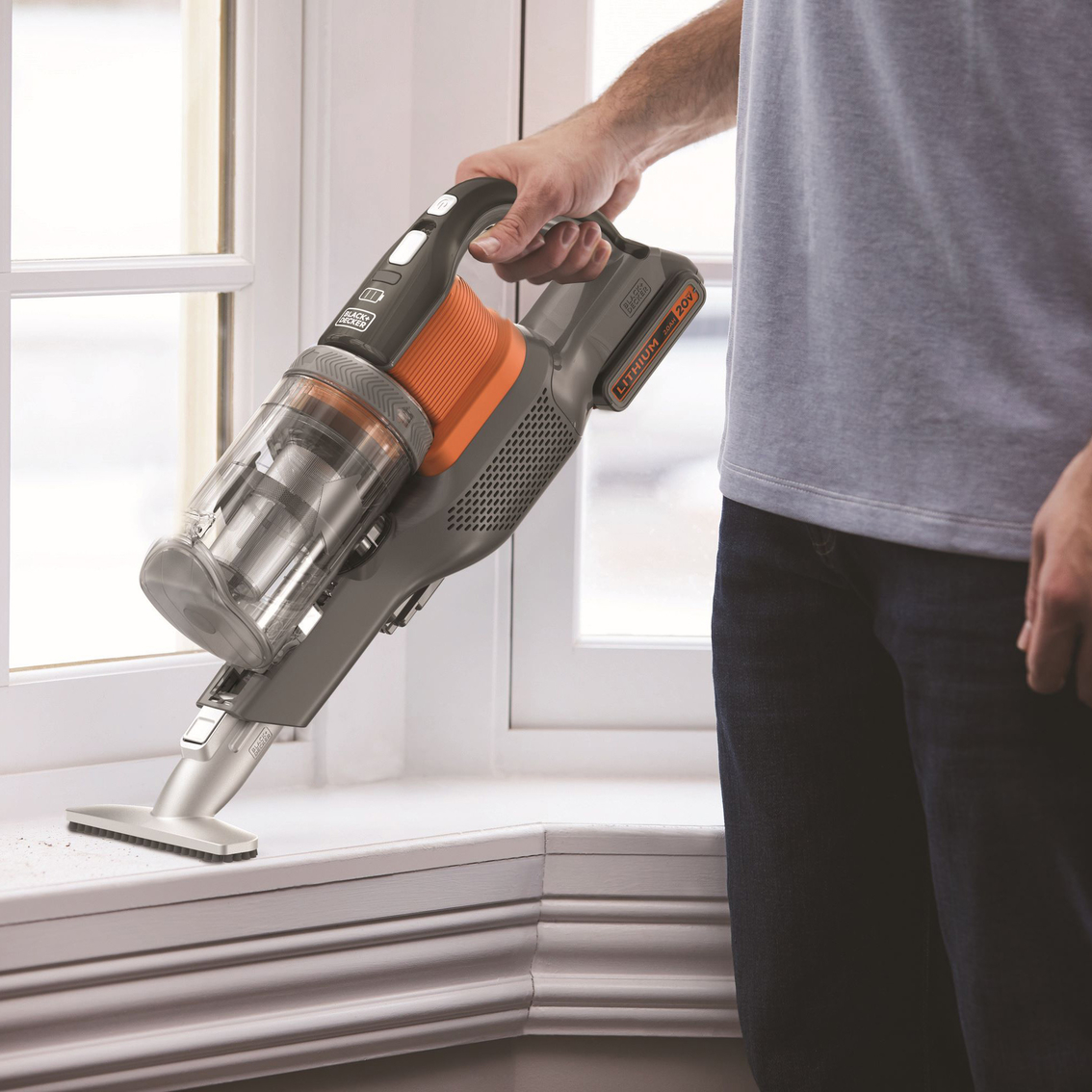Black + Decker Powerseries Extreme Cordless Stick Vacuum Cleaner - Image 9 of 10