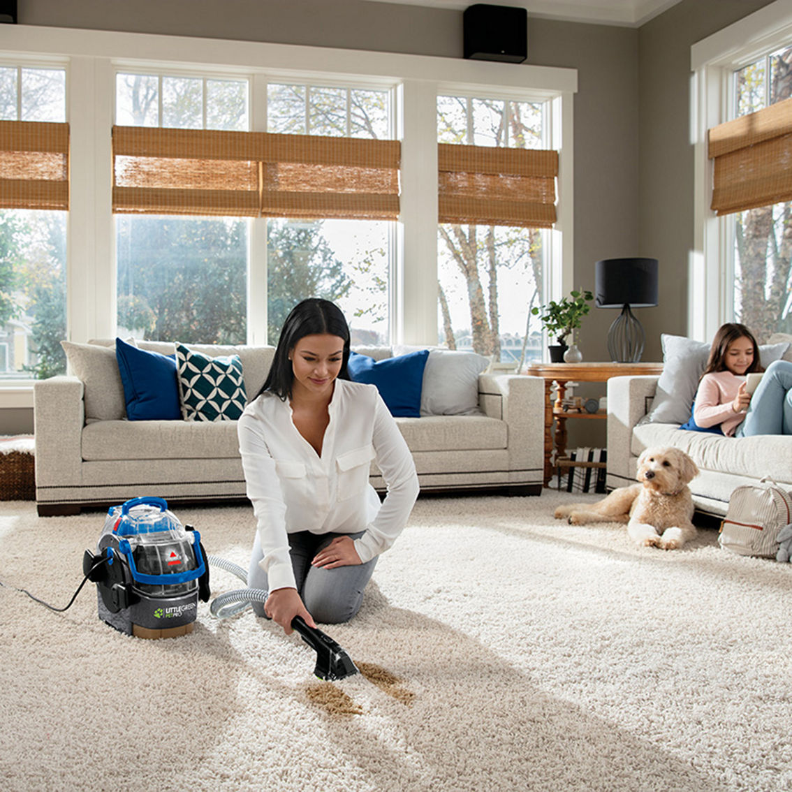 Bissell Little Green Pro Pet Portable Carpet Cleaner - Image 3 of 7