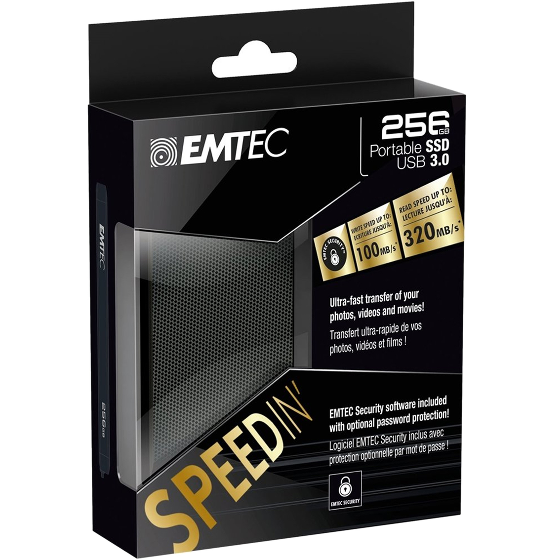 Emtec External X600 256GB SSD - Image 1 of 5