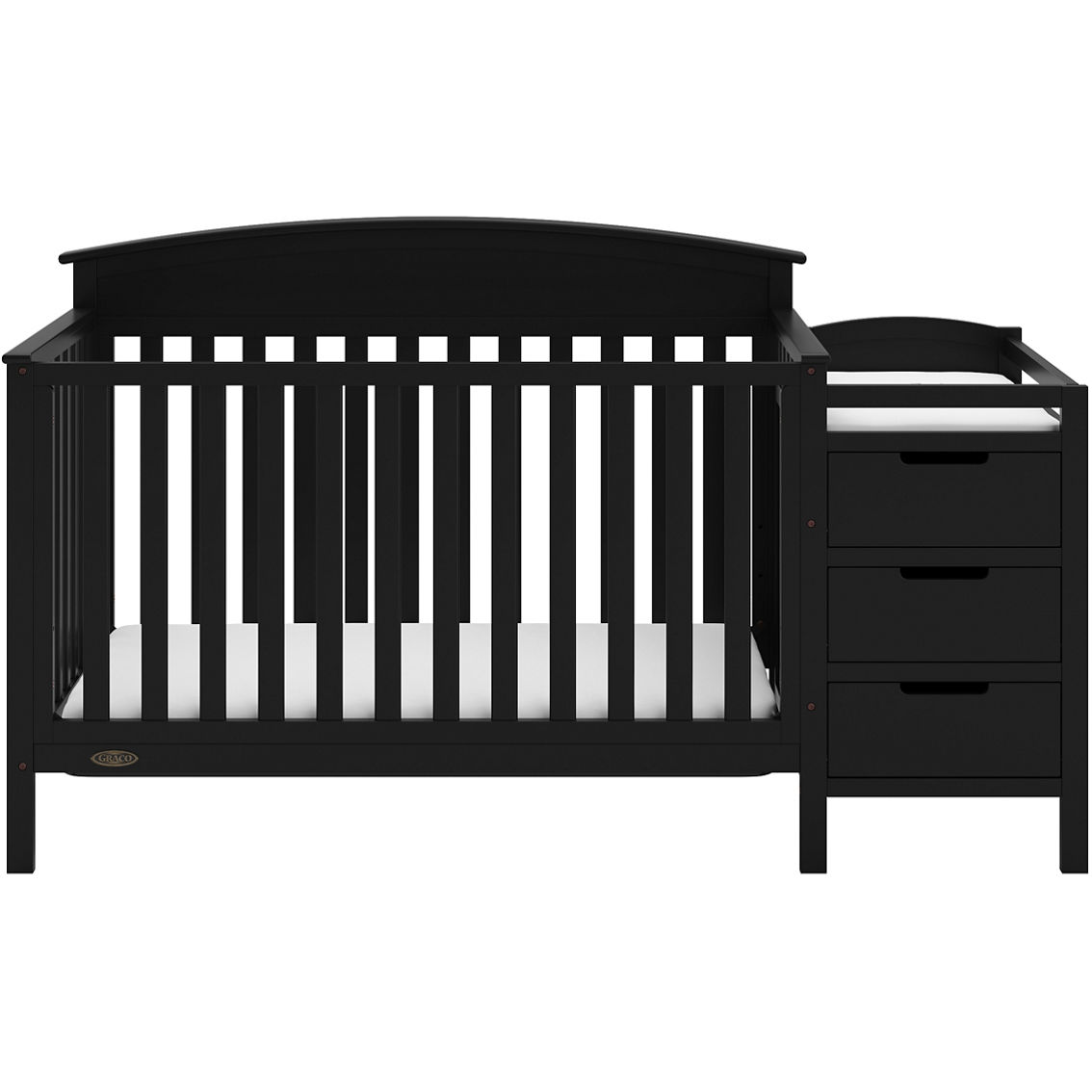 Graco Benton 4 in 1 Convertible Crib and Changer - Image 2 of 8