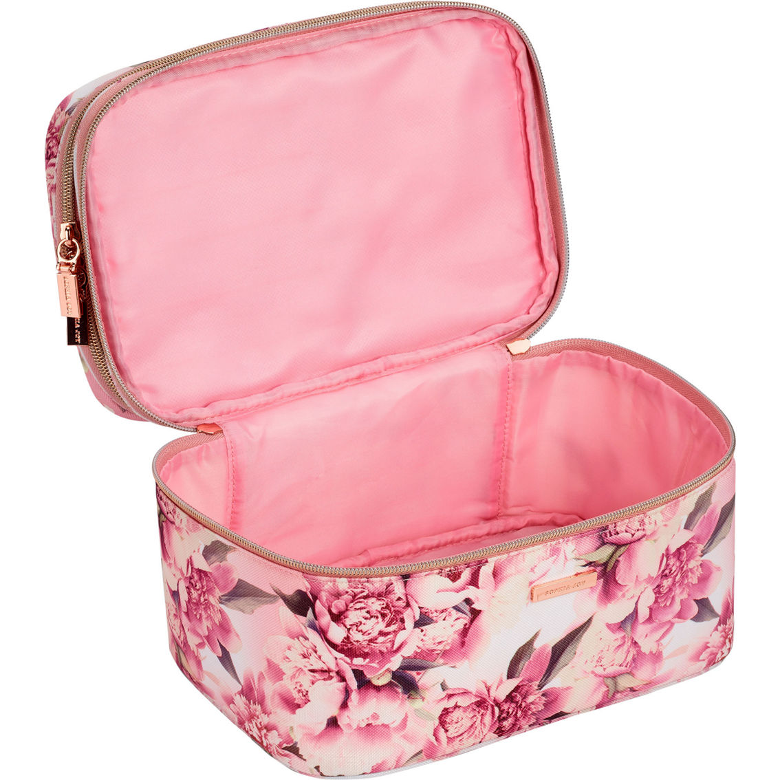 Allegro Sophia Joy Floral Double Zip Train Case - Image 4 of 4