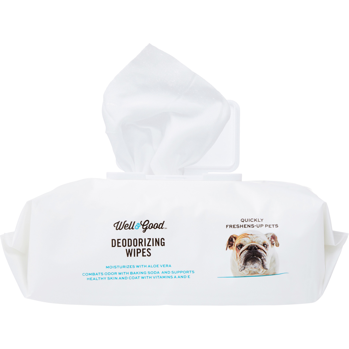 Well & Good Cucumber Melon Deodorizing Dog Wipes 100 pk. - Image 3 of 4