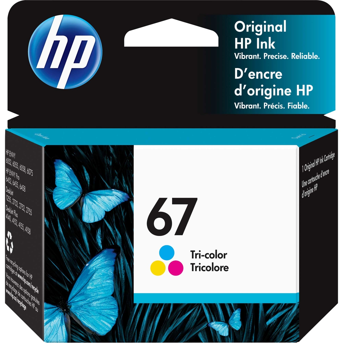 HP 67 Tri-Color Ink