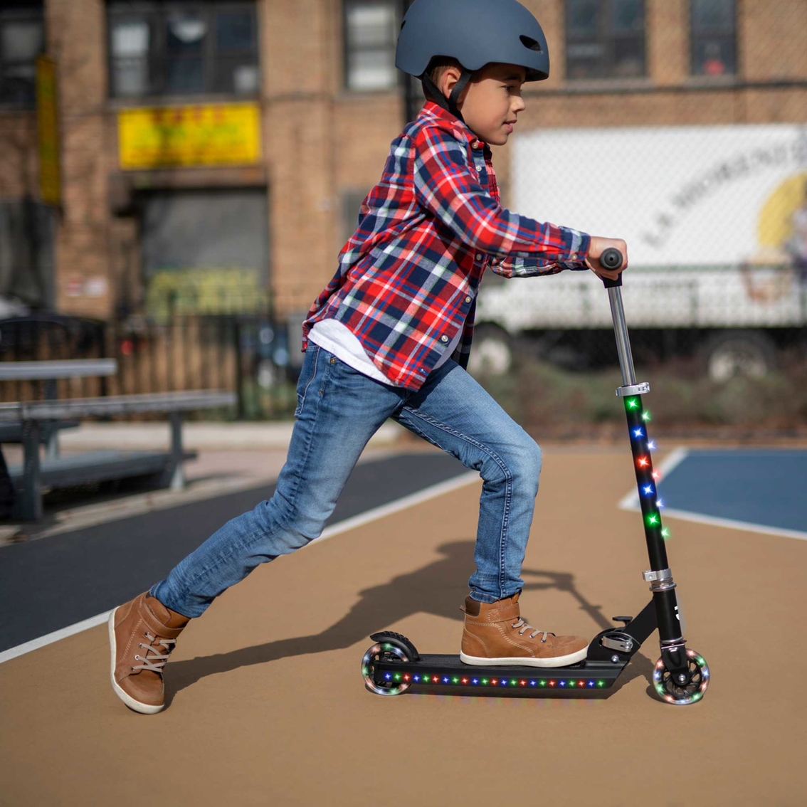 Jetson Jupiter Kick Scooter with LED Lights - Image 5 of 6