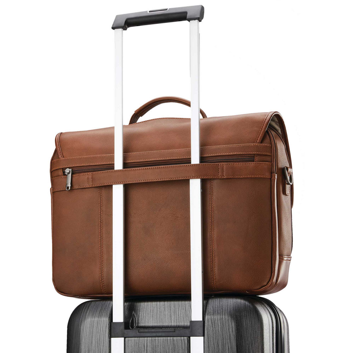 Samsonite Leather Flapover - Image 7 of 7