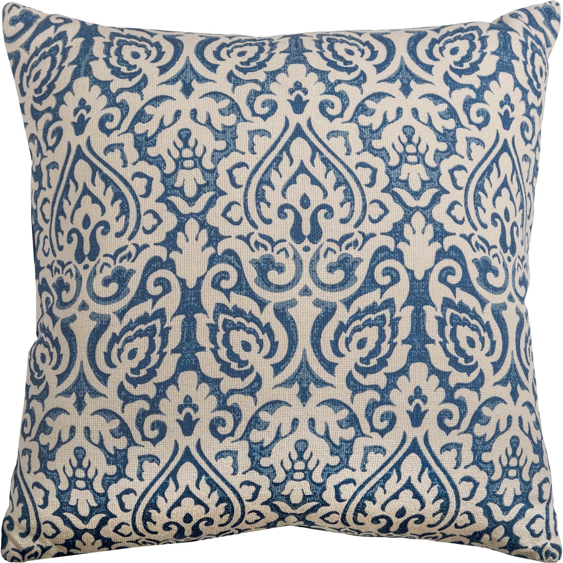Rizzy Home Damask 22 x 22 in. Polyester Filled Pillow - Image 1 of 3