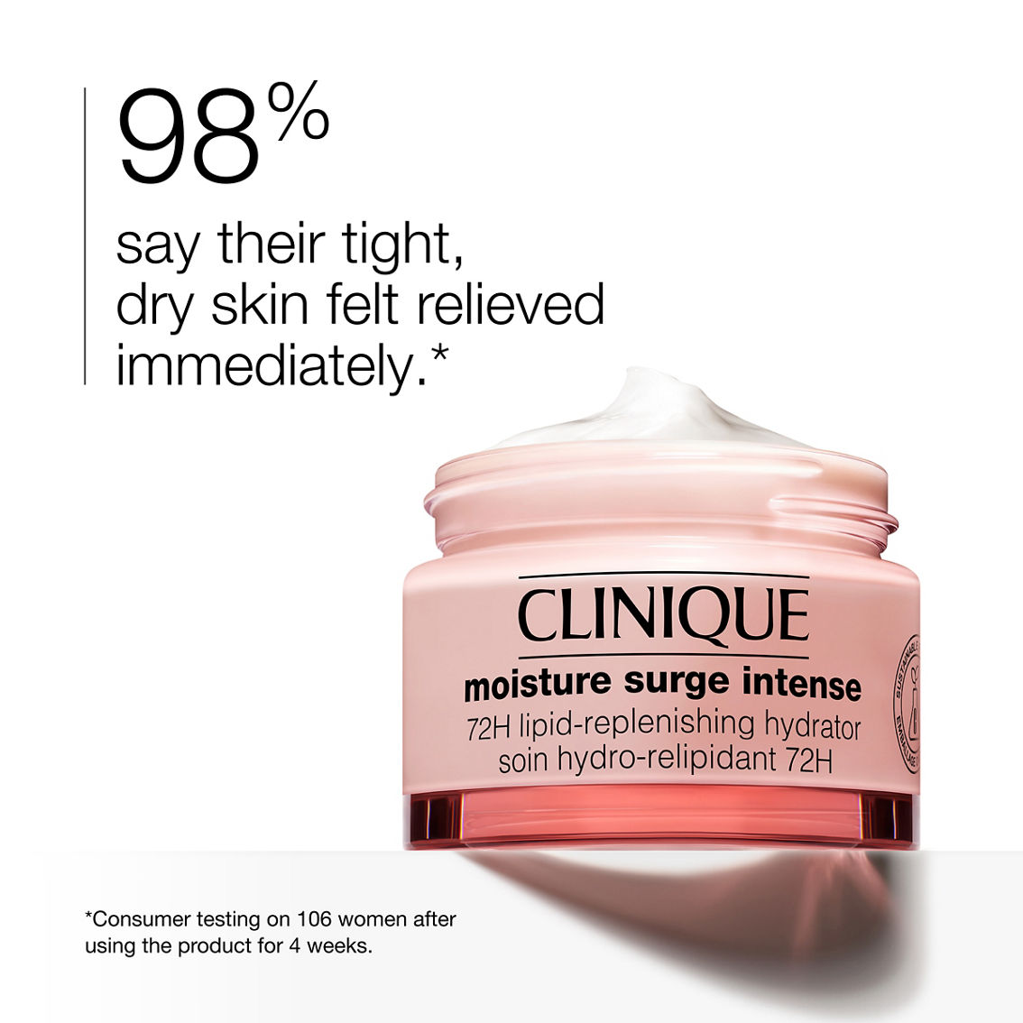 Clinique Moisture Surge Intense 72H Lipid-Replenishing Hydrator - Image 4 of 10