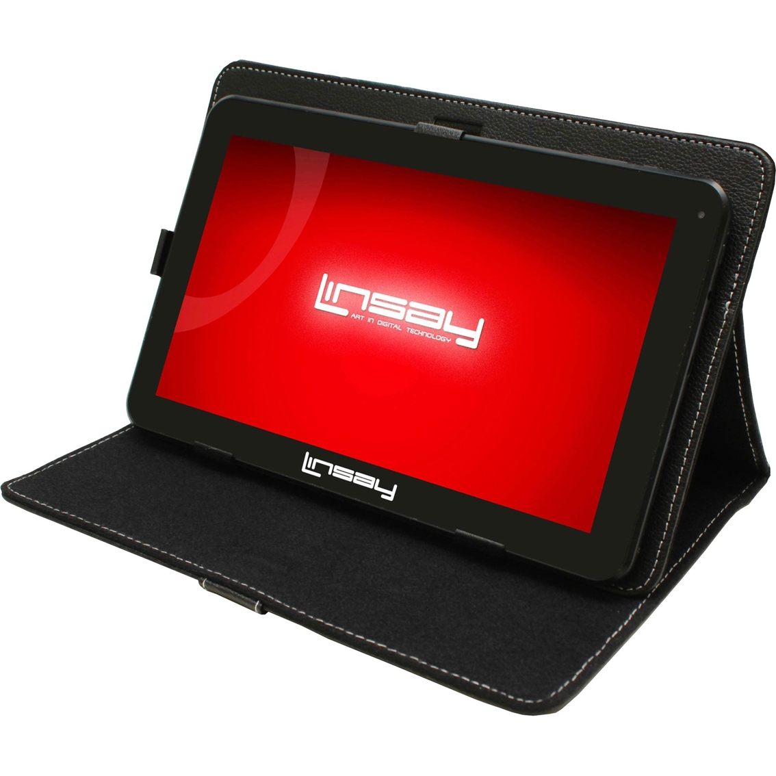Linsay 10.1 in. 32GB Android 9 Pie Tablet with Case - Image 3 of 3