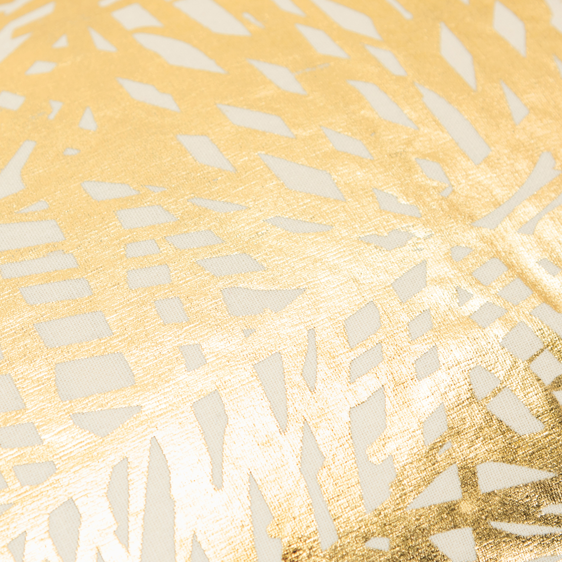 Rizzy Home Abstract Gold Polyester Filled Pillow 14 in. x 26 in. - Image 4 of 5