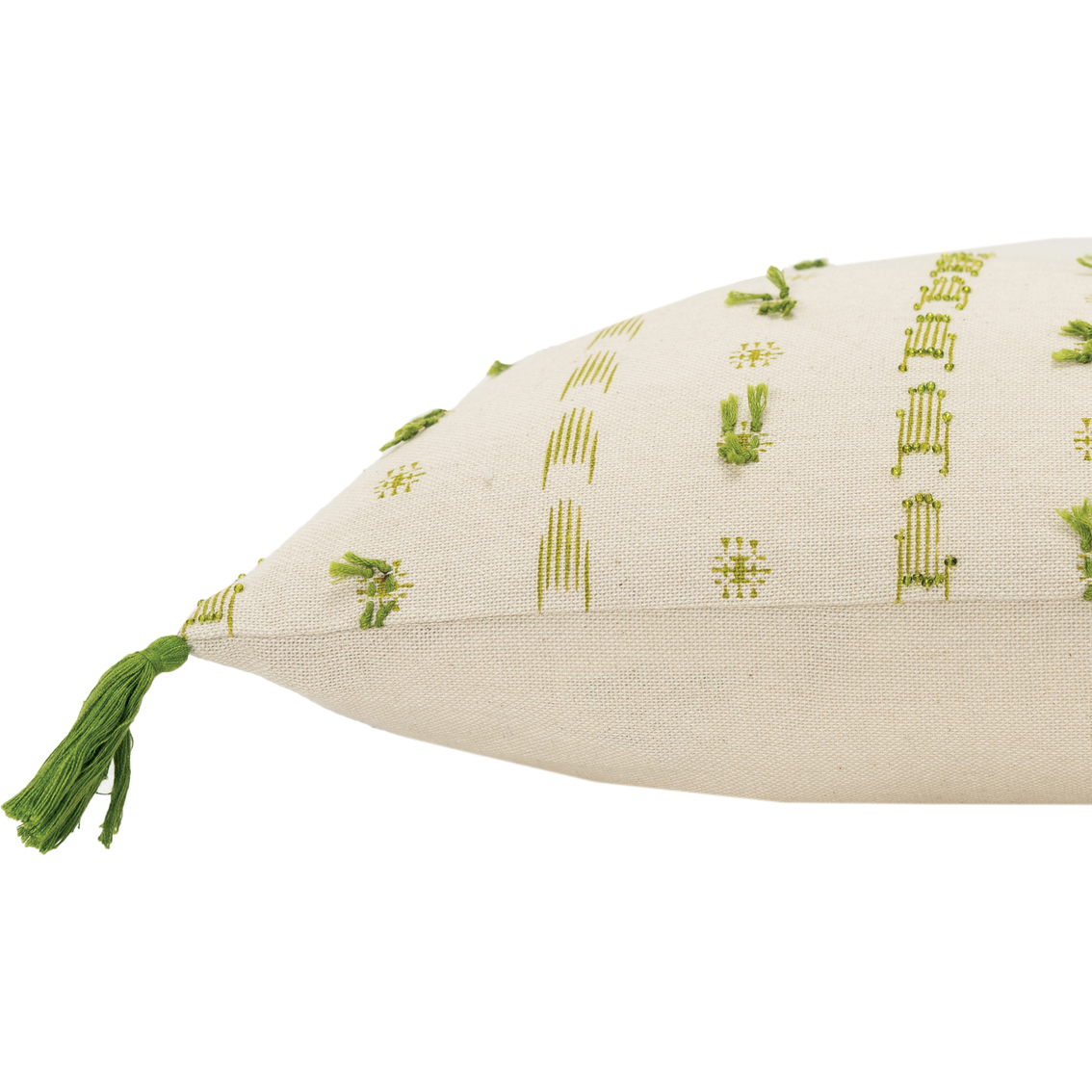 Rizzy Home Geometric Green Polyester Filled Pillow - Image 3 of 5