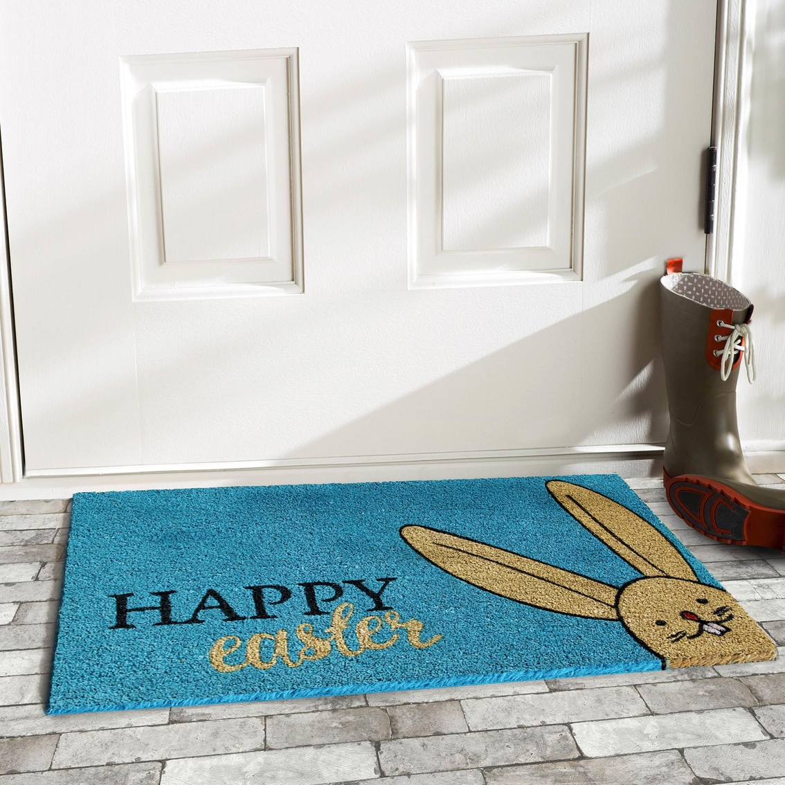 Calloway Mills 17 x 29 in. Happy Easter Doormat - Image 2 of 4