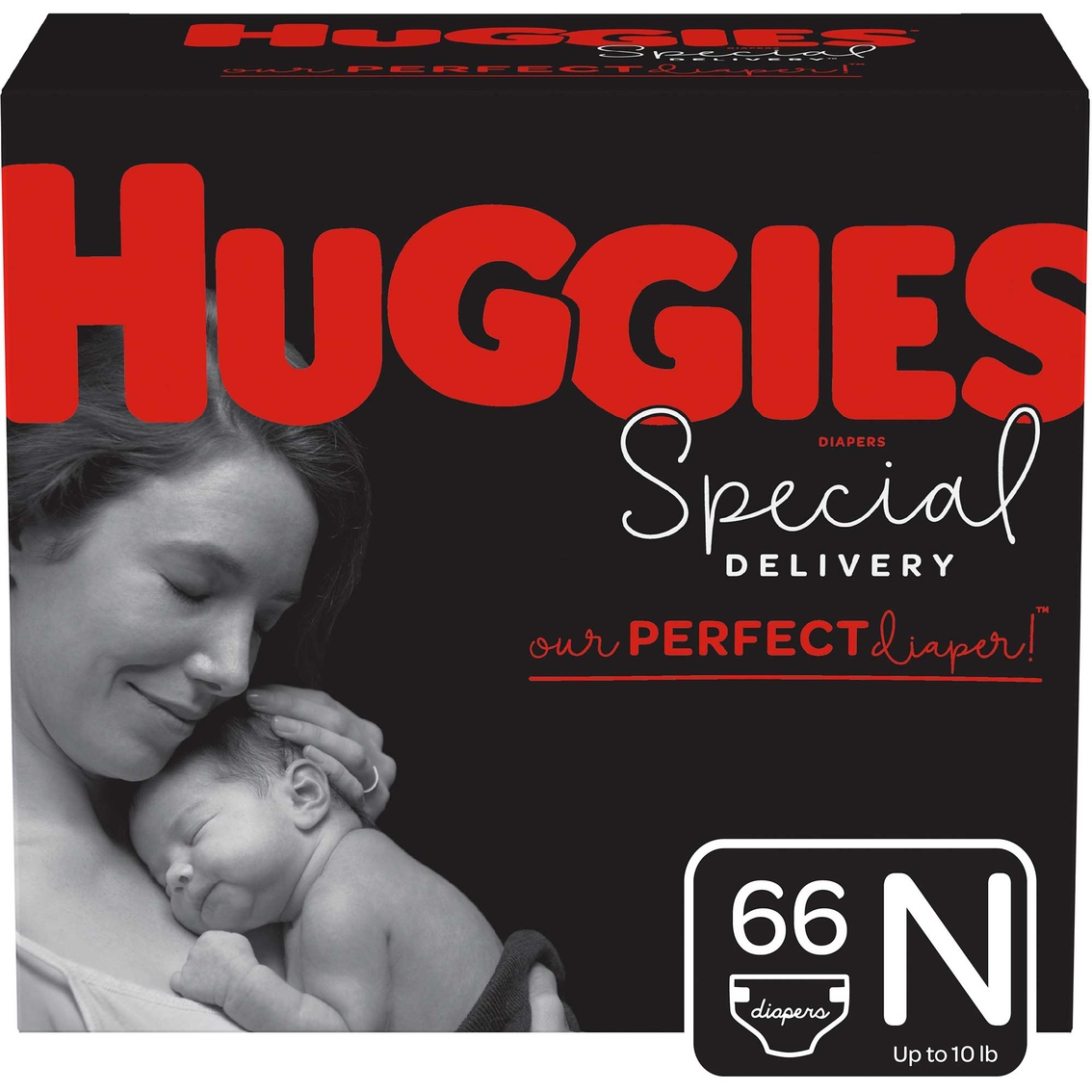 Huggies Newborn Special Delivery Diapers, 66 ct.