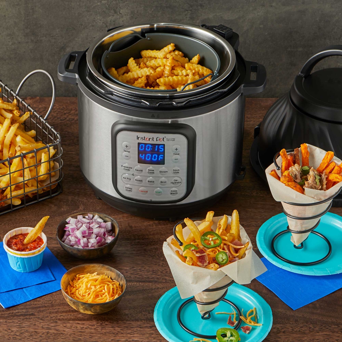 Instant Pot Duo Crisp Multi Use Programmable Pressure Cooker and Air Fryer Combo - Image 6 of 6