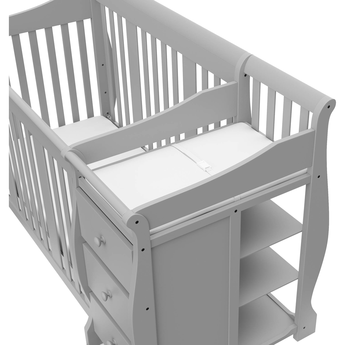 Storkcraft Portofino 4 in 1 Convertible Crib and Changer - Image 6 of 9