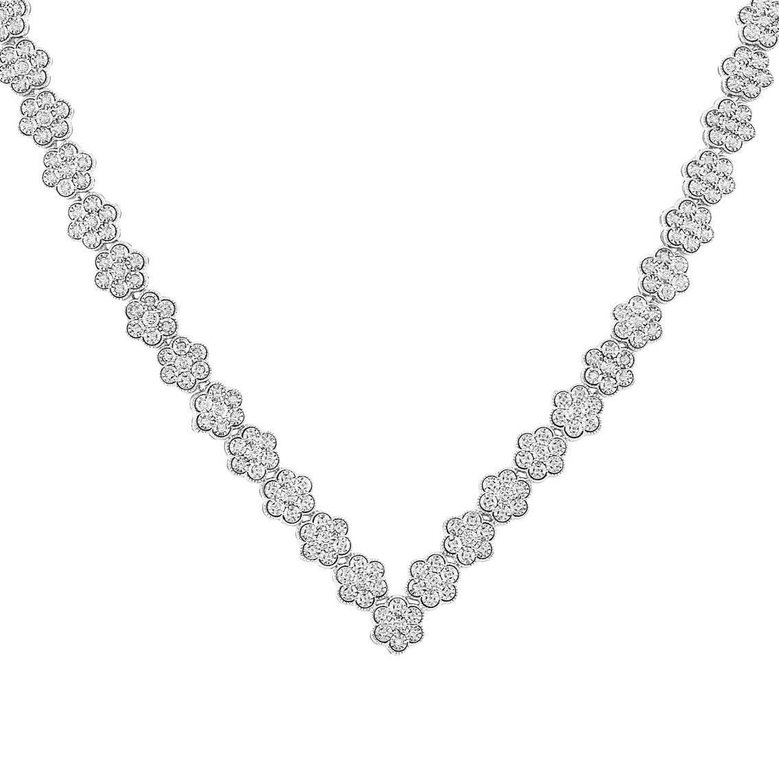 Sterling Silver 1.00 CTW Promo Diamond Necklace - Image 2 of 2