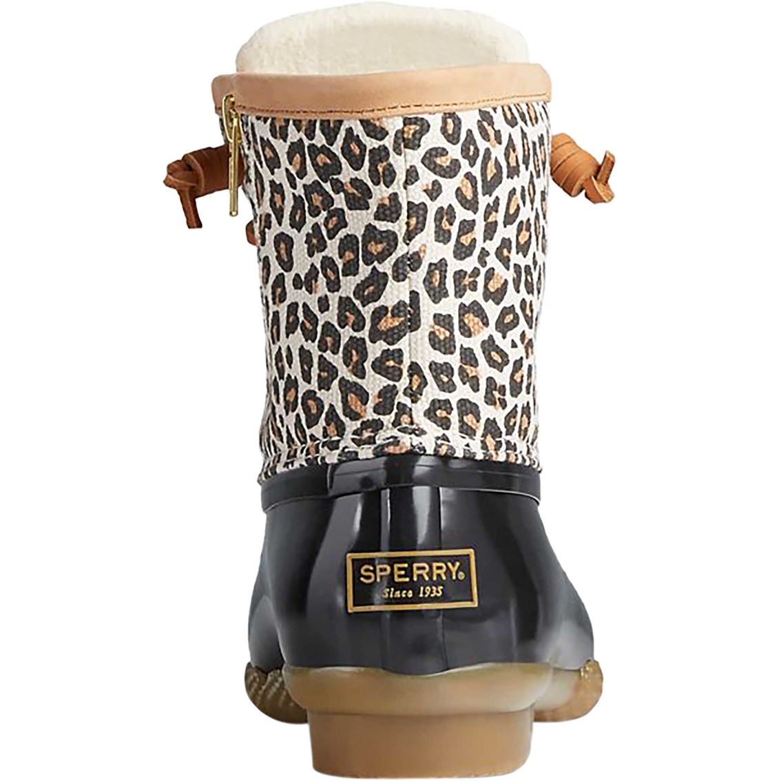 Sperry Saltwater Animal Print Rain Boots - Image 2 of 5