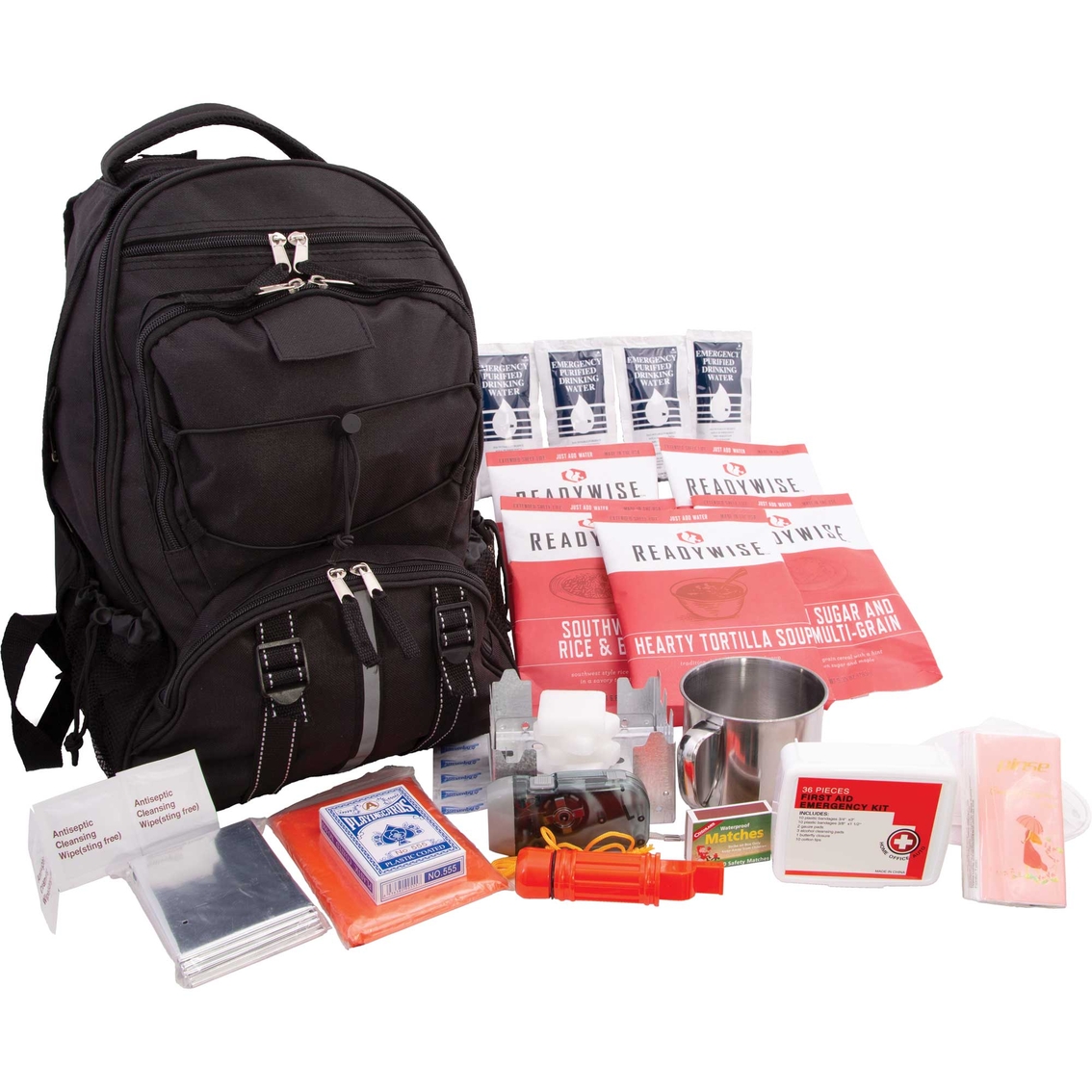 ReadyWise Emergency Food 5 Day Essentials Survival Backpack