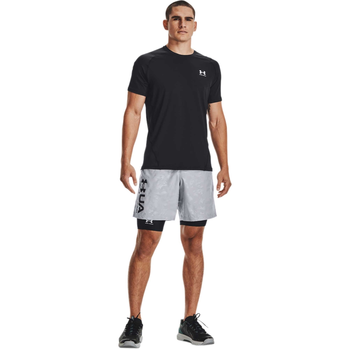 Under Armour HeatGear Pocket Long Shorts - Image 4 of 7