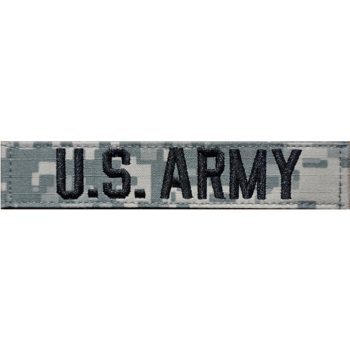 Army Embroidered Branch Tape with Hook and Loop (ACU)