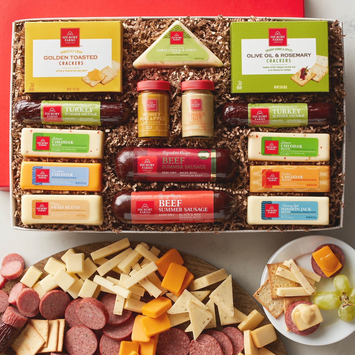 Hickory Farms Best Friends Gift Box